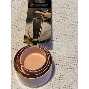 Master Class Measuring Cups Set 4 PC, Pink‎ With White Specs
